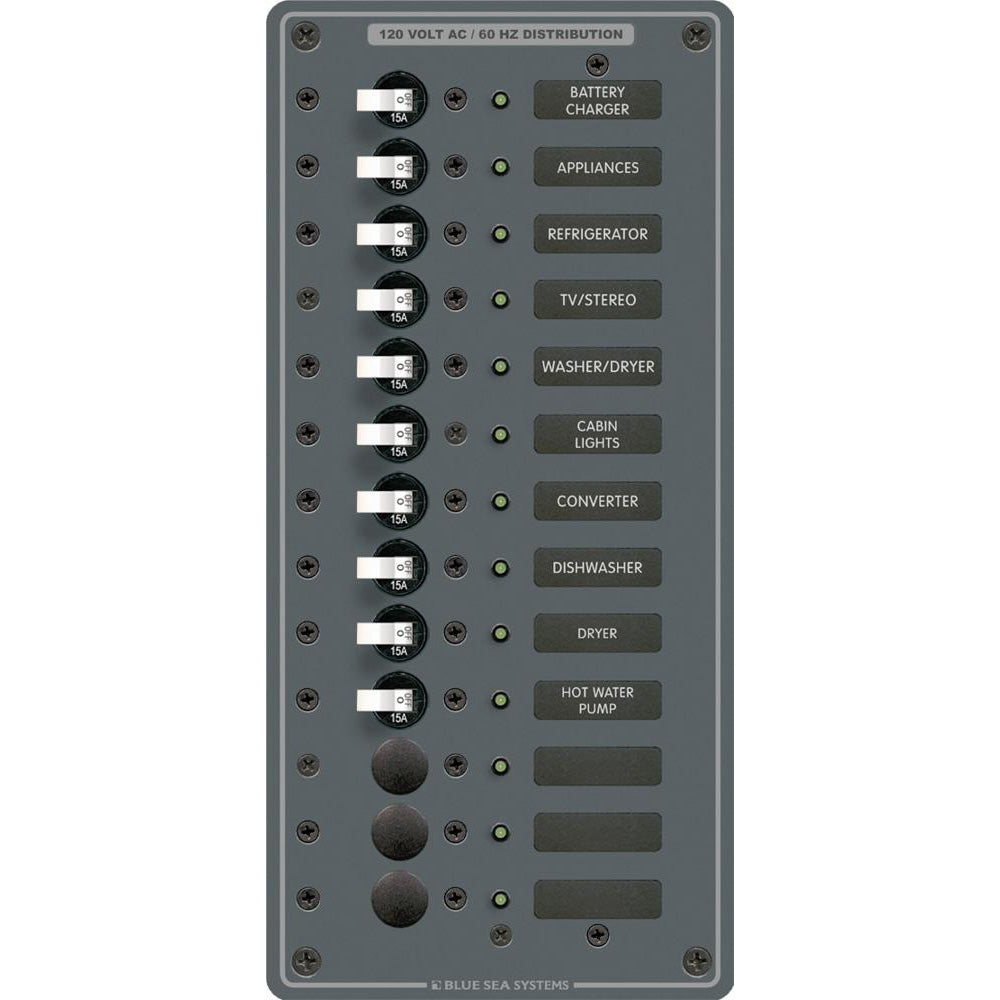 Blue Sea 8480 AC 13 Position - Vertical