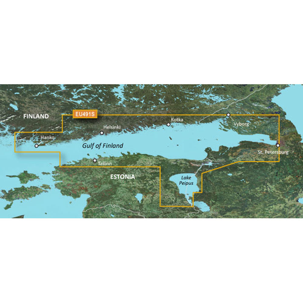 Garmin BlueChart g3 Vision HD - VEU491S - Kotka to Hanko - microSD/SD