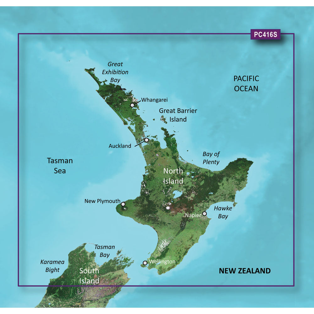 Garmin BlueChart g3 HD - HXPC416S - New Zealand North - microSD/SD