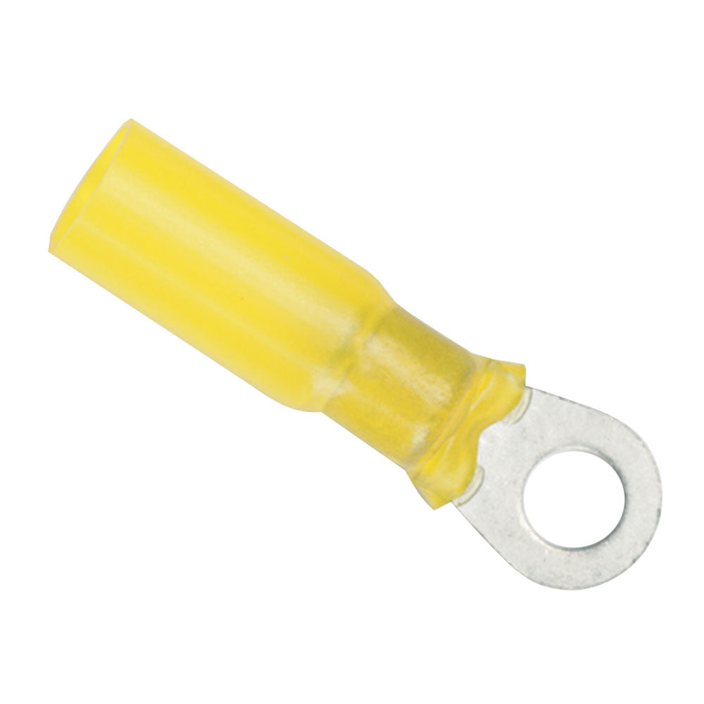 Ancor 12-10 Gauge - 3/8" Heat Shrink Ring Terminal - 100-Pack