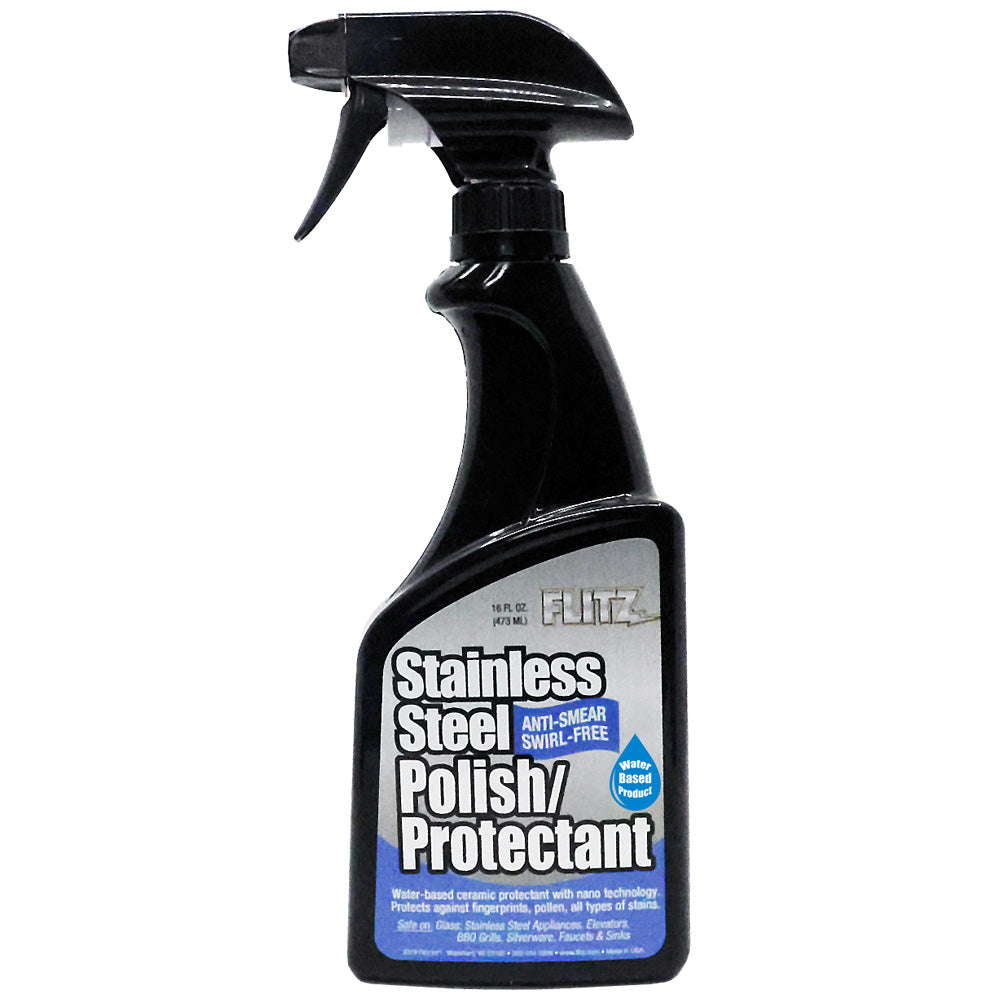 Flitz Stainless Steel Polish/Protectant - 16oz Spray