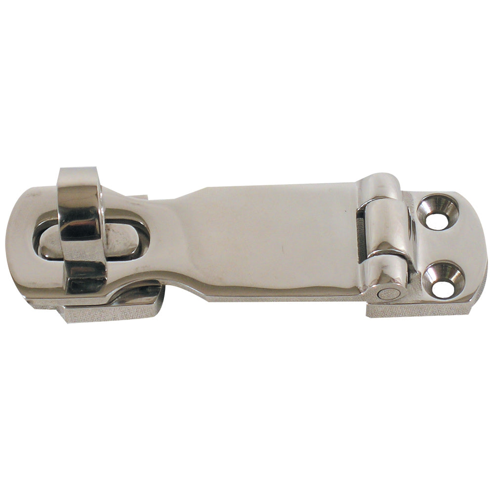 Whitecap 90 Degree Mount Swivel Safety Hasp - 316 Stainless Steel - 3" x 1-1/8"