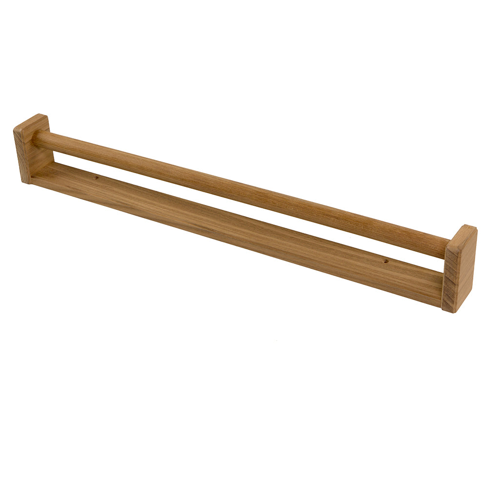 Whitecap Teak Long Towel Rack - 22"