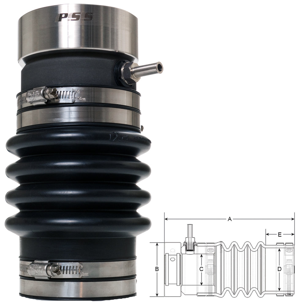 PSS Shaft Seal 1-1/2" Shaft 2-1/4" Tube