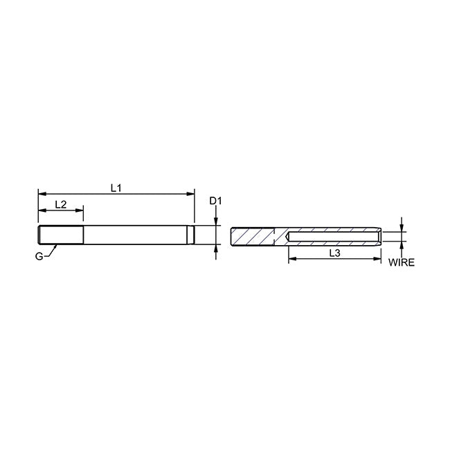 Removable Eye System For Short Thread Terminal
