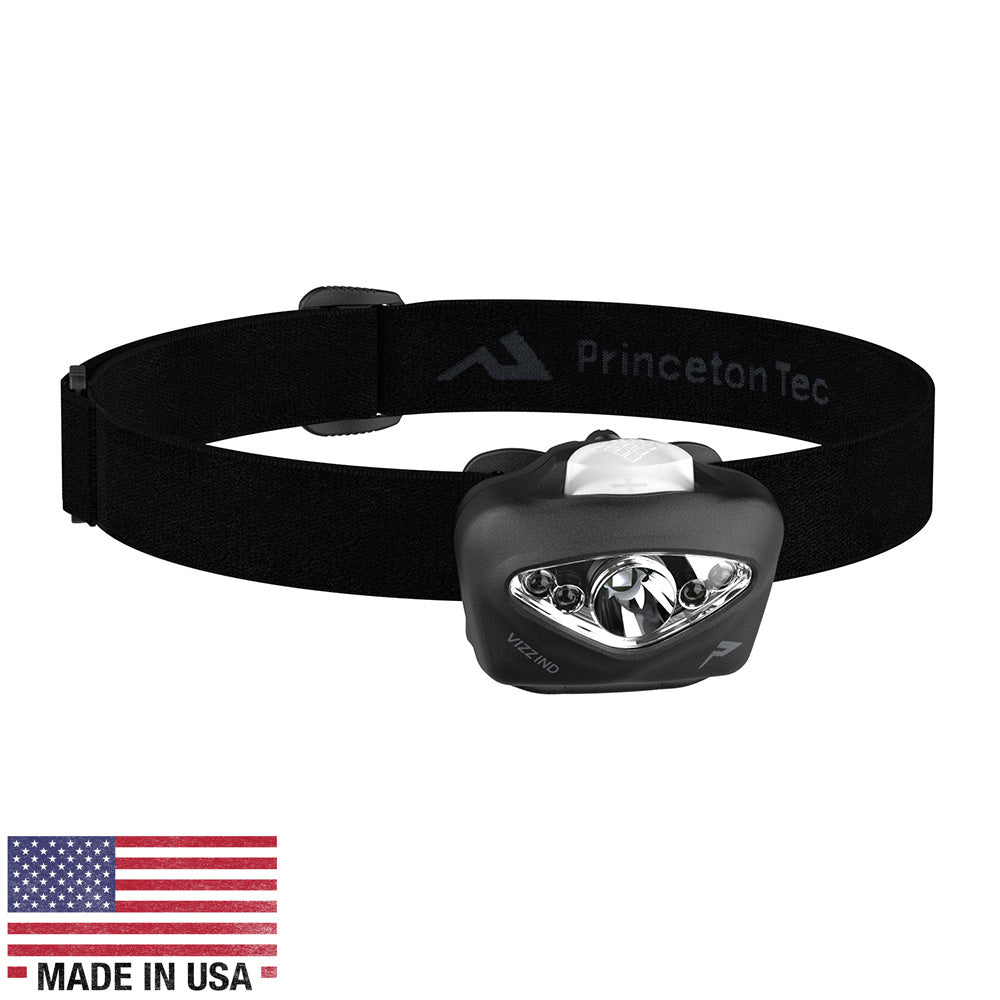 Princeton Tec VIZZ Industrial LED Headlamp - Black