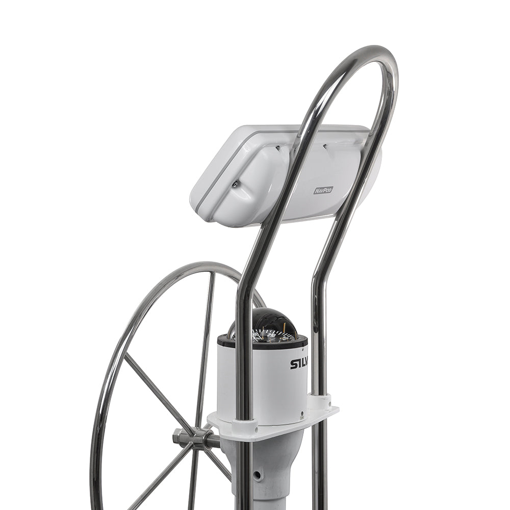 NavPod GP2176 SystemPod Pre-Cut f/Simrad NSS12 evo2 or BG Zeus2 12  2 Instruments f/12" Wide guard