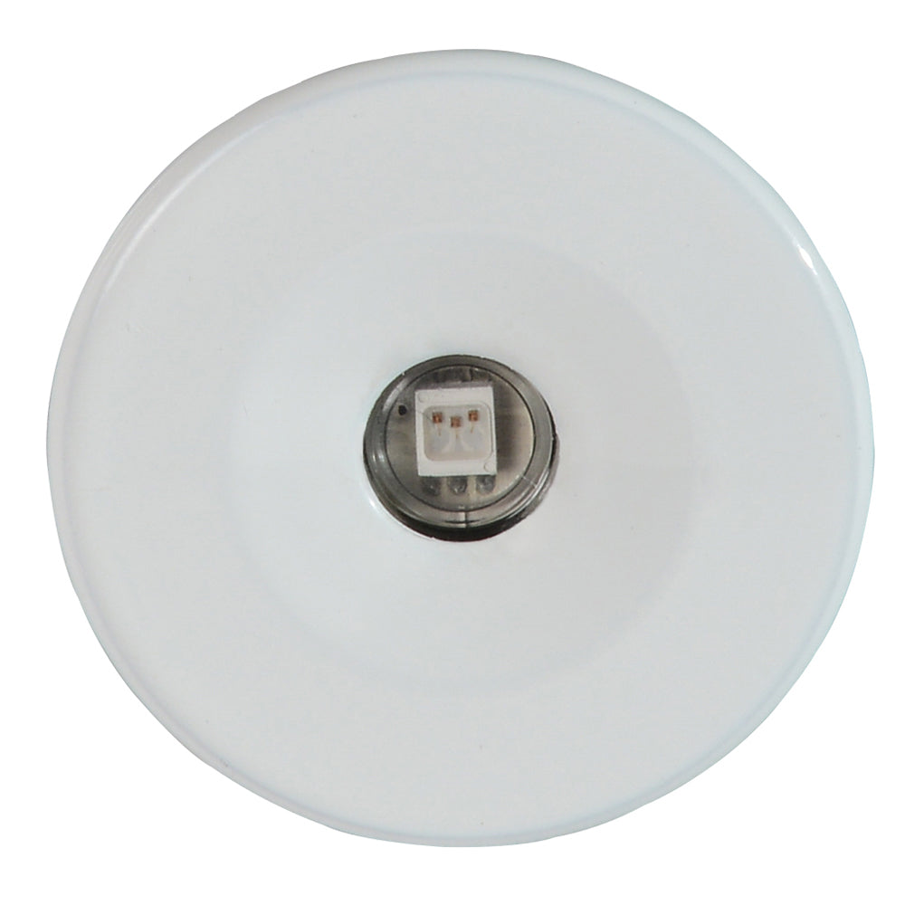 Lumitec Echo Courtesy Light - White Housing - Warm White Light