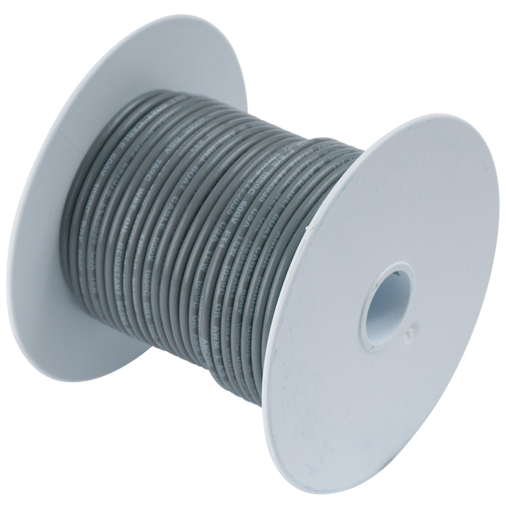 Ancor Grey 16 AWG Tinned Copper Wire - 250'