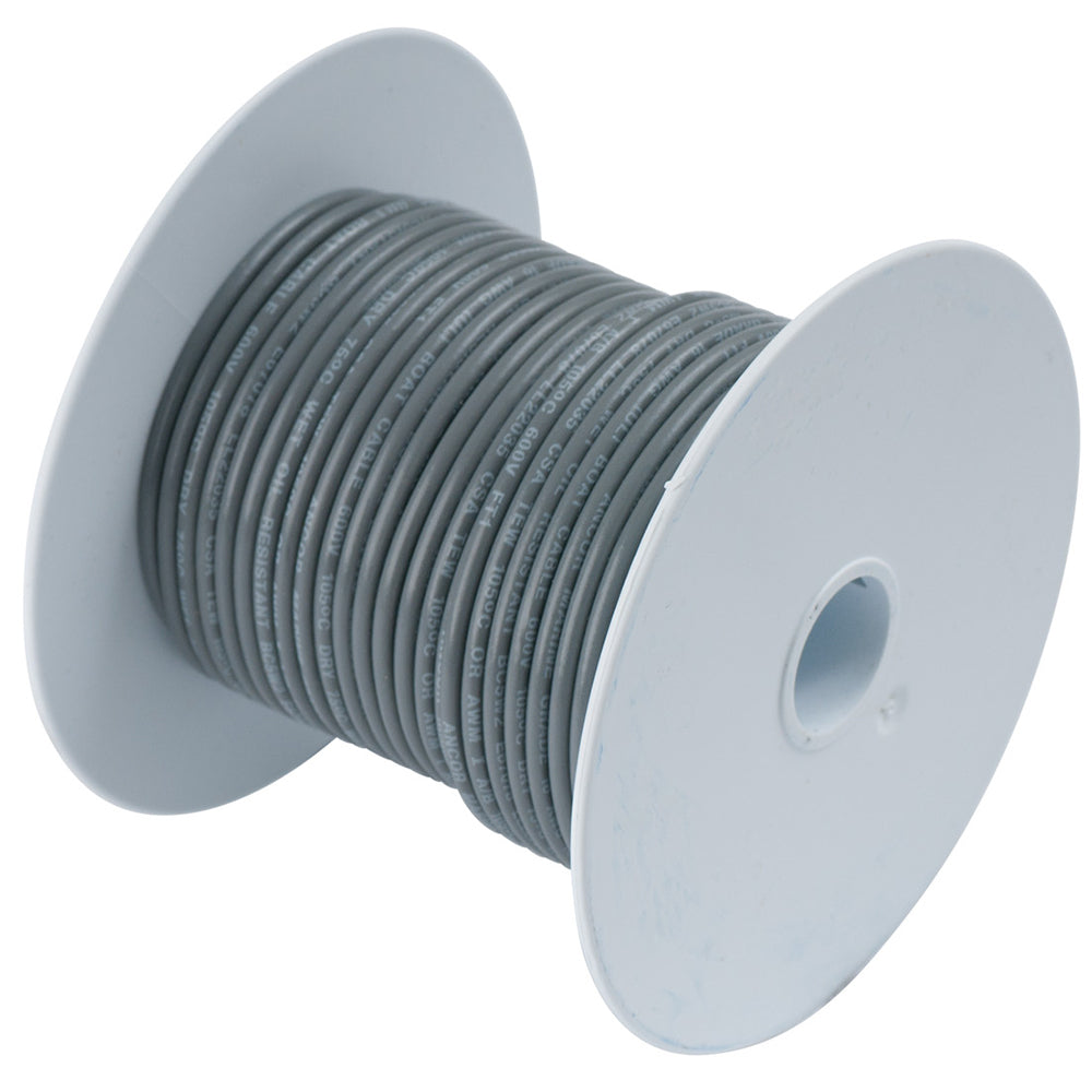 Ancor Grey 14 AWG Tinnned Copper Wire - 500'