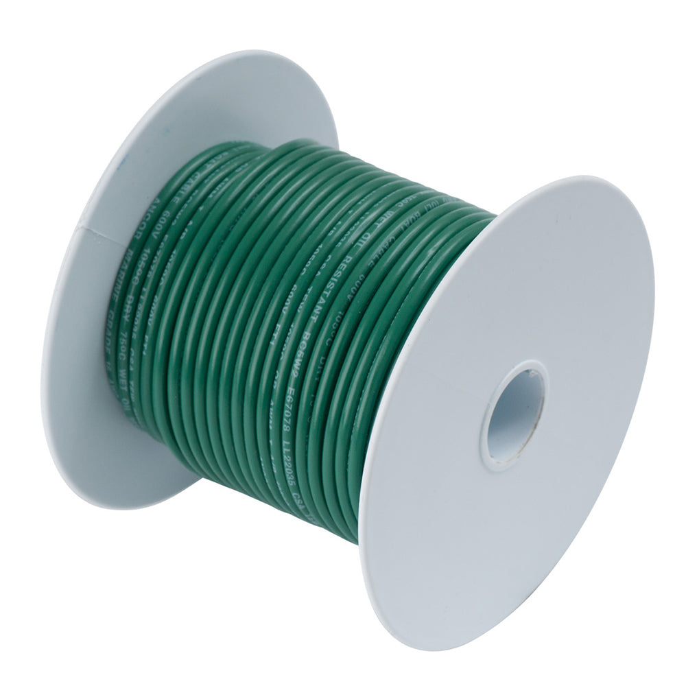 Ancor Green 8 AWG Tinned Copper Wire - 250'