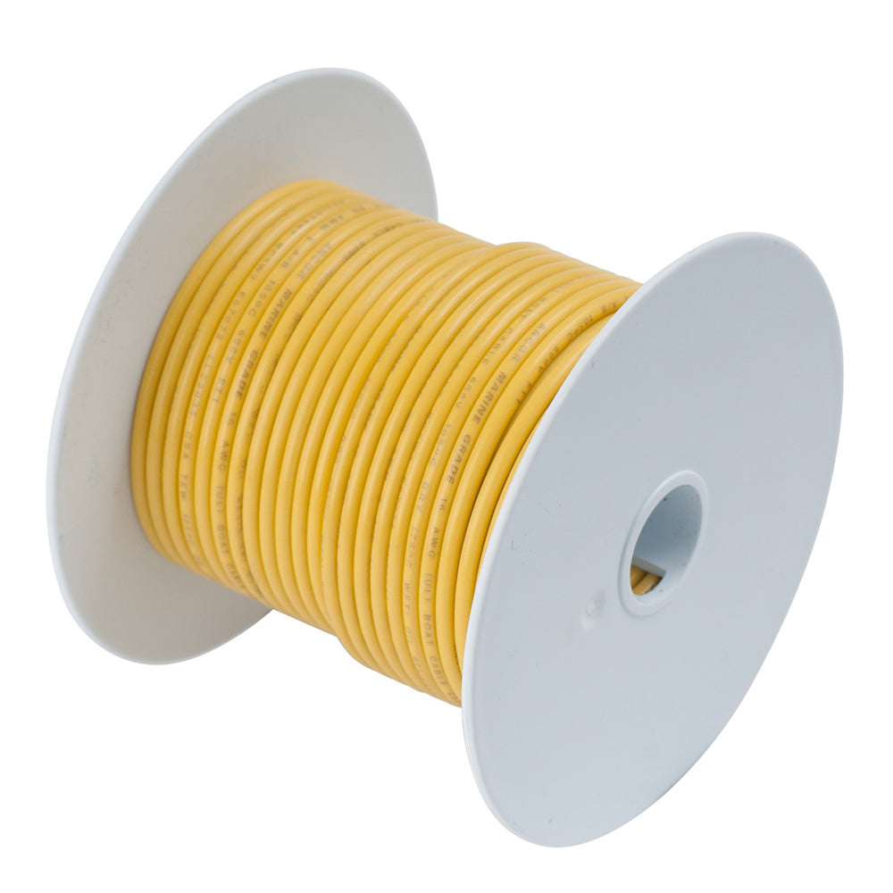 Ancor Yellow 8 AWG Tinned Copper Wire - 500'