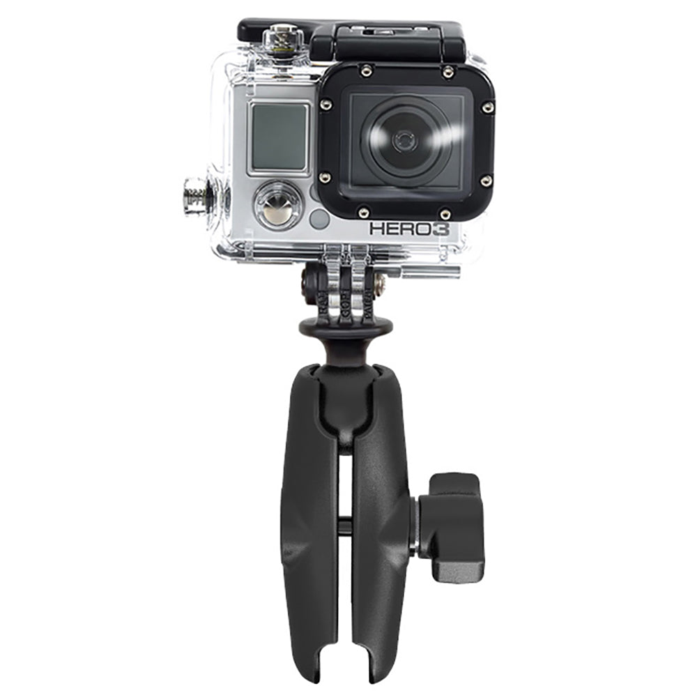 RAM Mount GoPro Hero Adapter with Double Socket Arm