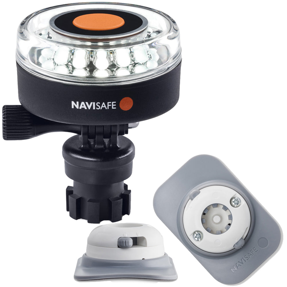 Navisafe Navilight 360 2NM White w/Navimount Base  RIB Mount - White