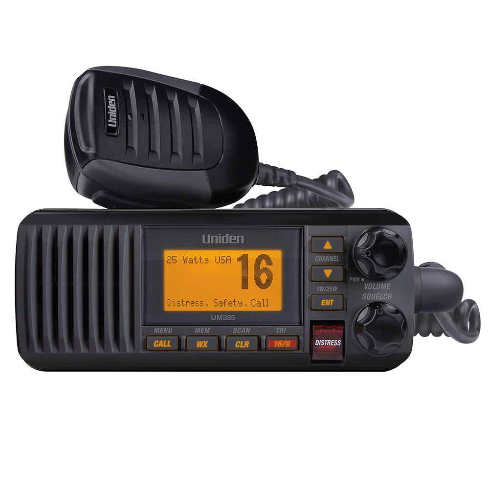 Uniden UM385 Fixed-Mount VHF Radio - Thumbnail 3