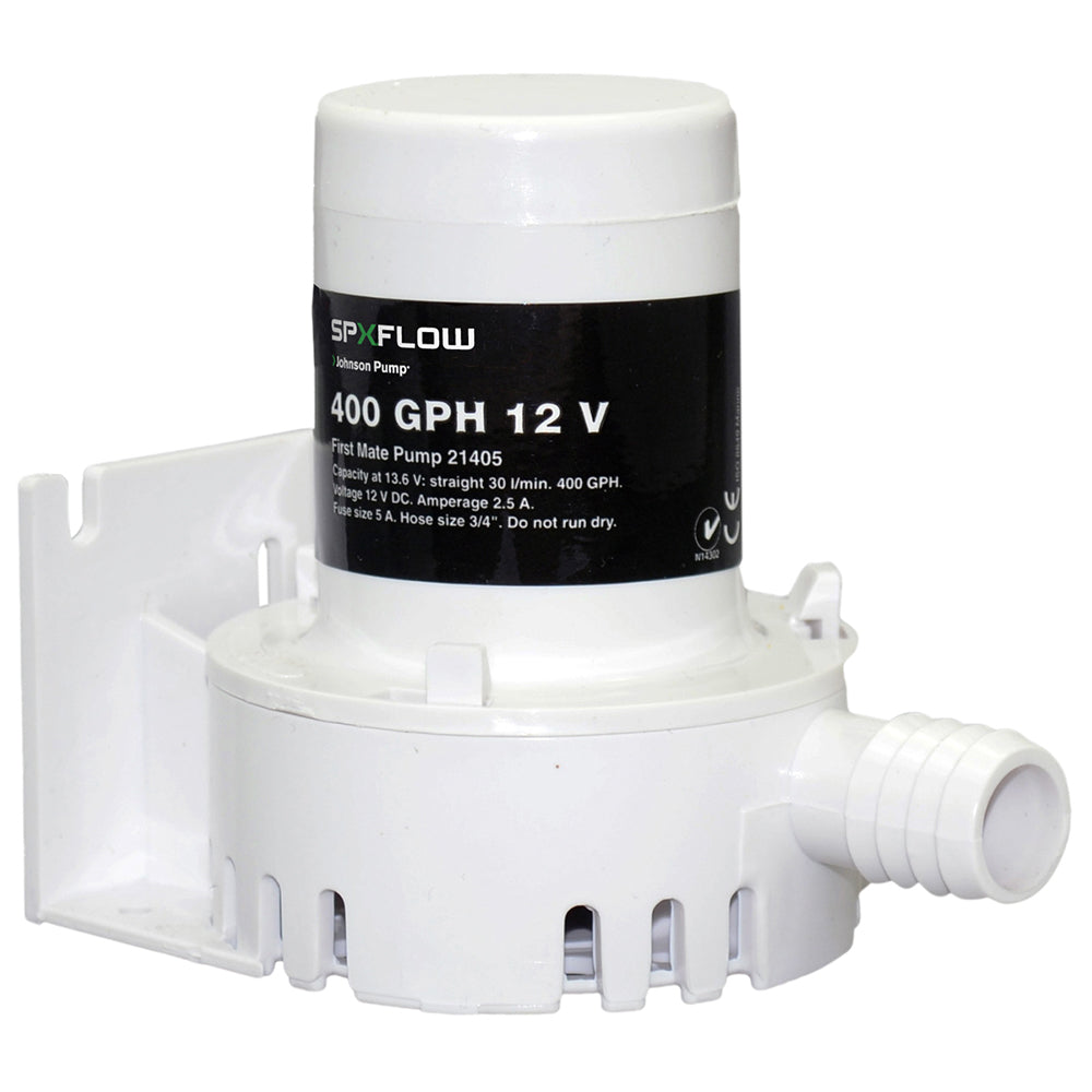 Johnson Pump 400 GPH 12V Bilge Pump - Barbed Port