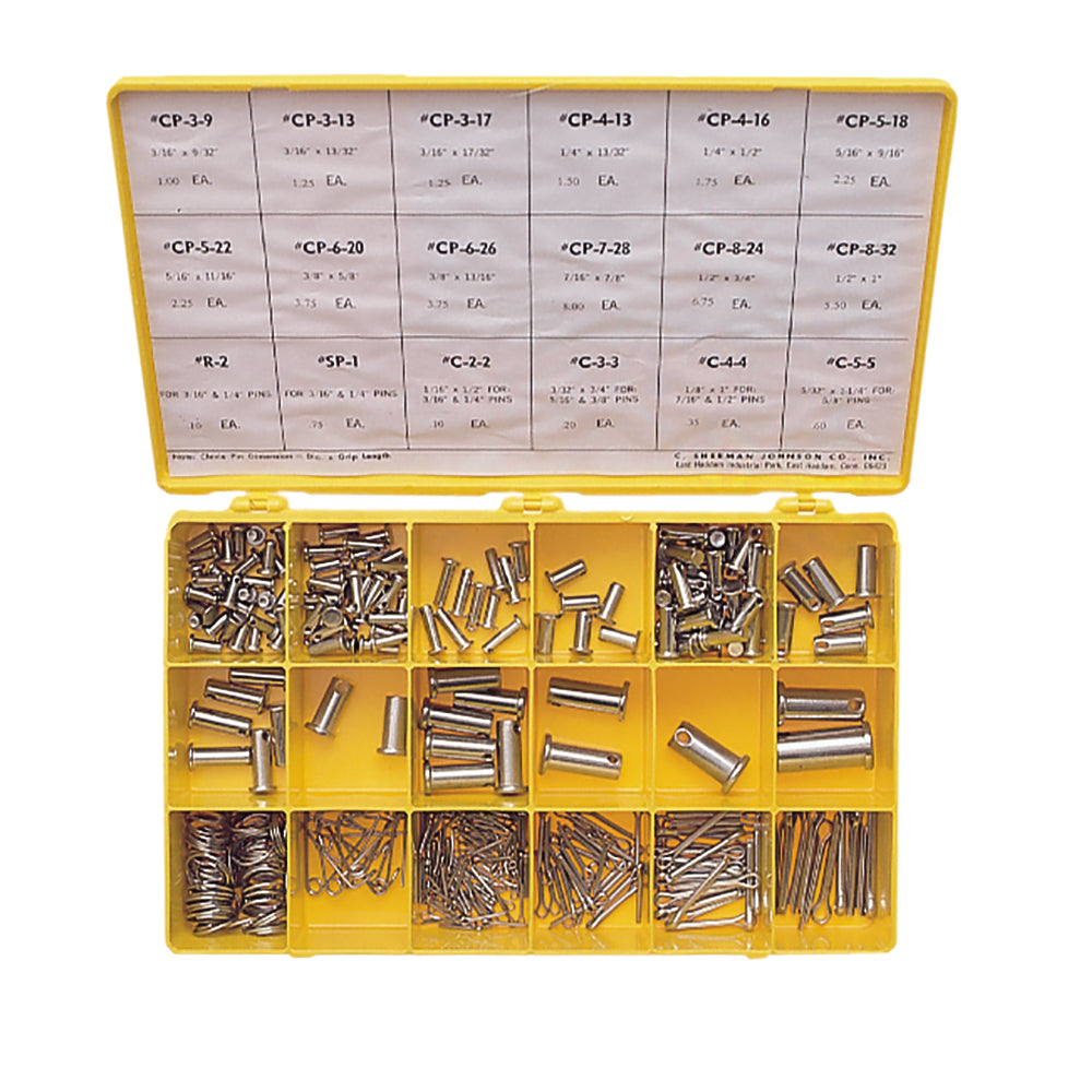 C. Sherman Johnson Cotter, Ring  Clevis Pin Parts Kit