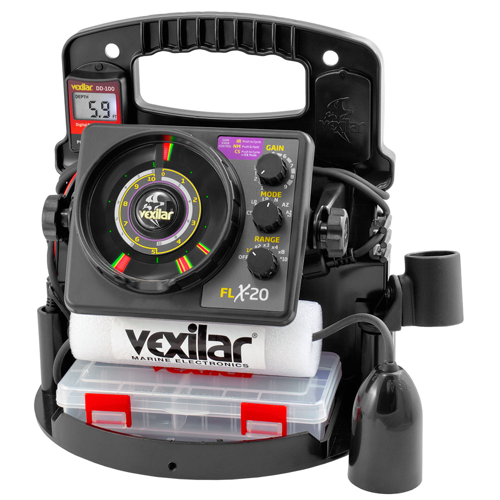 Vexilar FLX-20 Pro Pack II w/12 Ice Ducer  DD-100