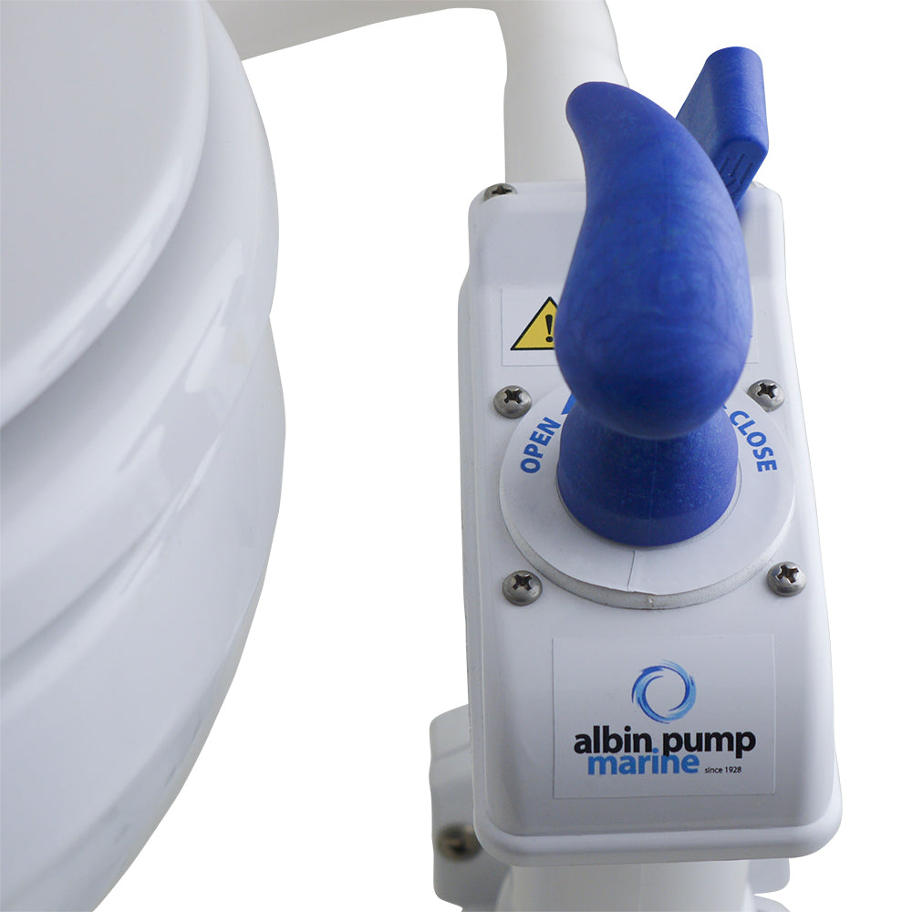 Albin Group Marine Toilet Manual Comfort