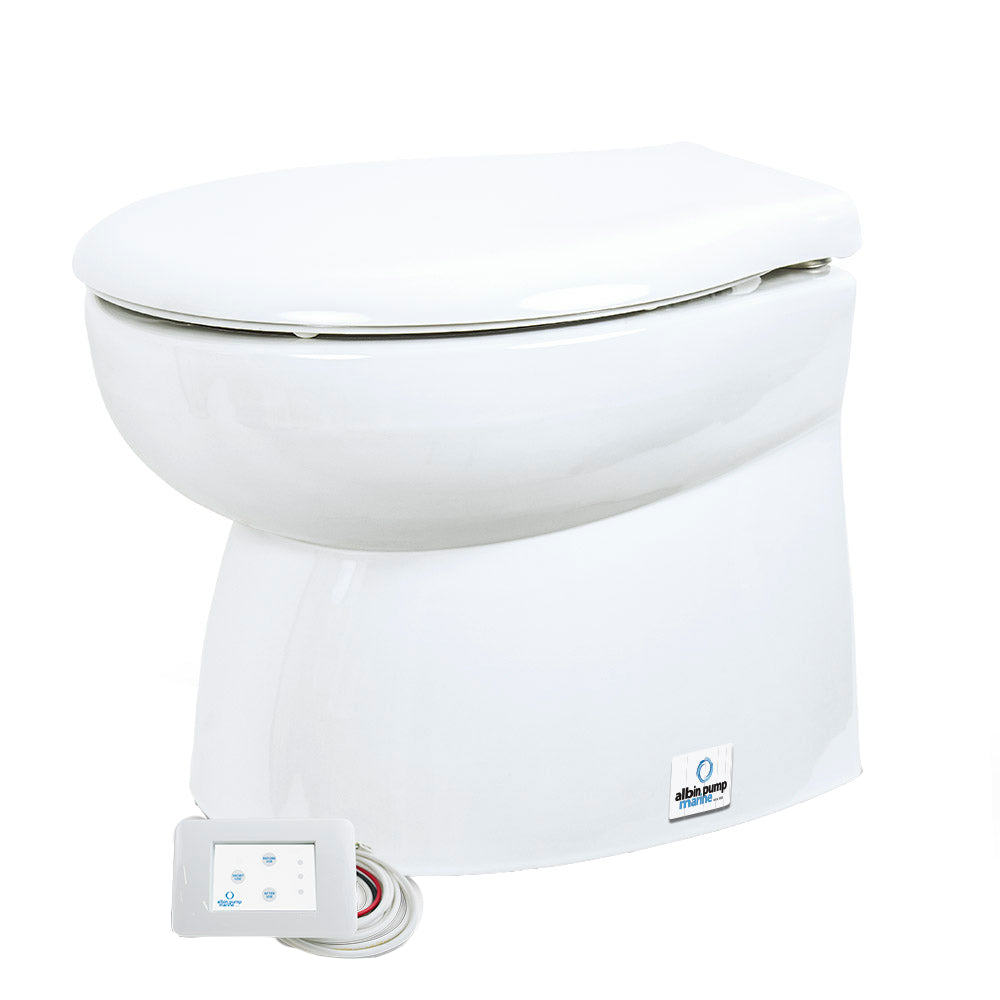 Albin Group Marine Toilet Silent Premium Low - 24V