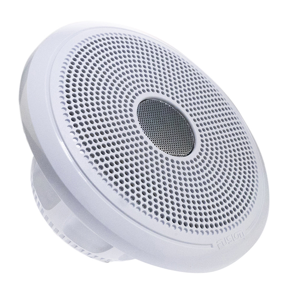 Fusion XS-F40CWB XS Series 4" 120 Watt Classic Marine Speakers - White  Black Grill Options