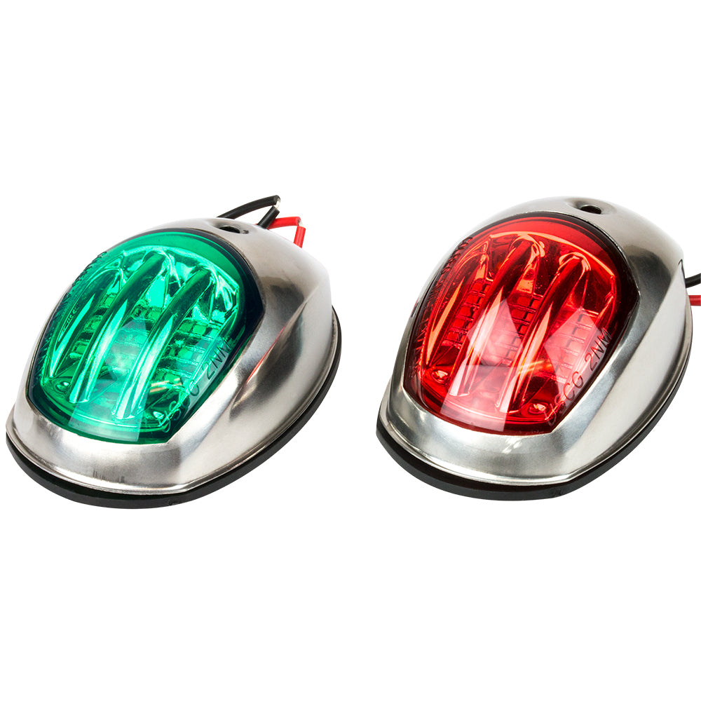 Sea-Dog Stainless Steel LED Navigation Lights - Port  Starboard