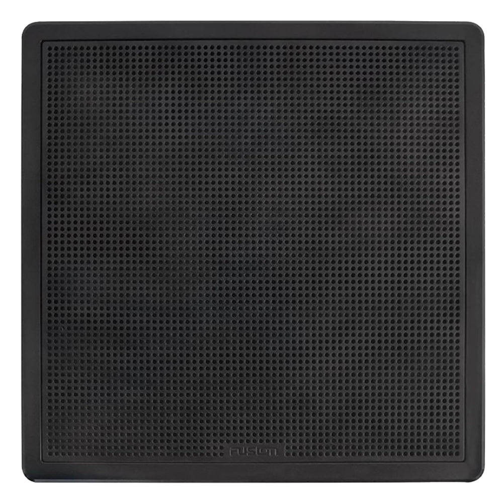 Fusion FM-S10SB FM Series 10" 400W Flush Mount Marine Subwoofer - Square Grill - Black