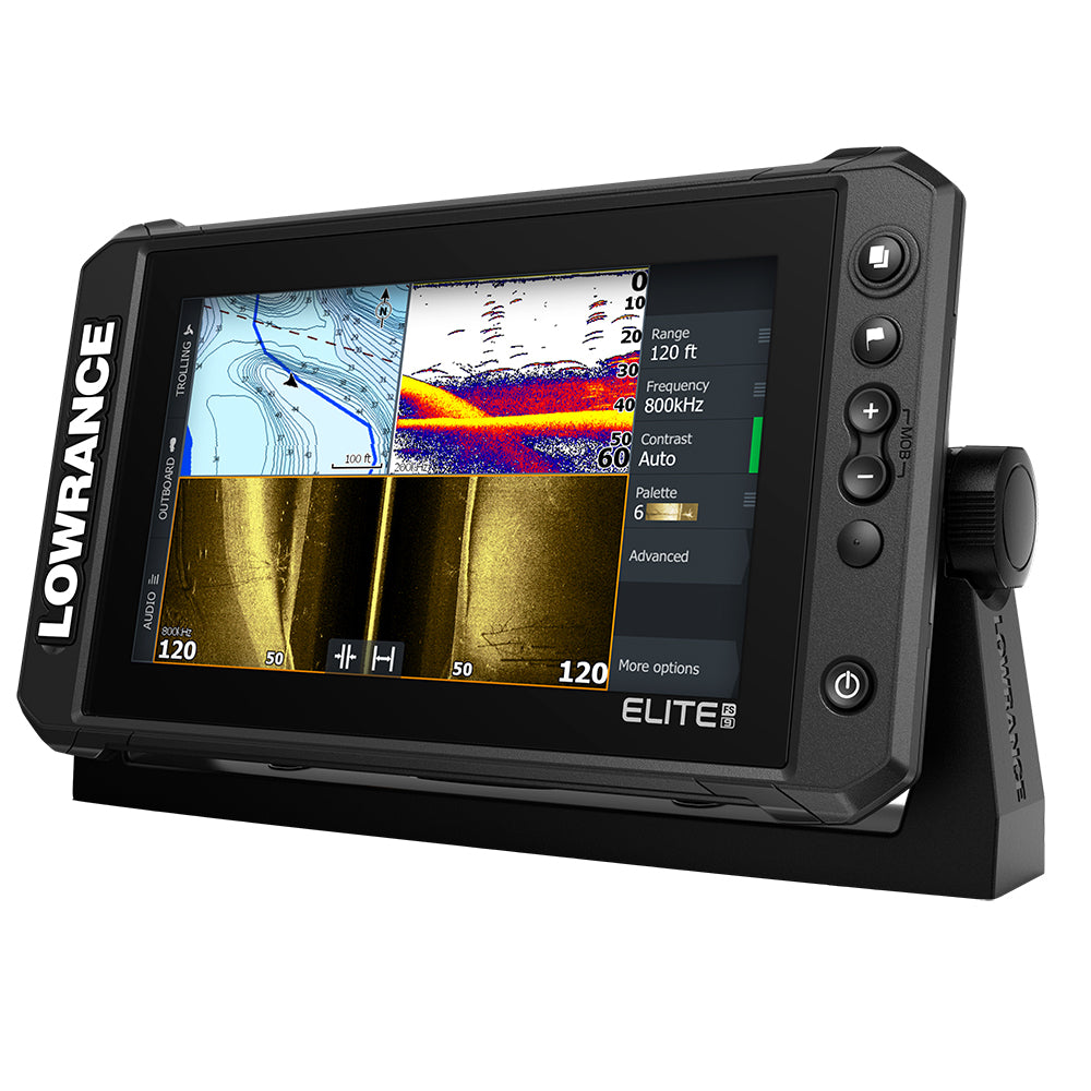 Lowrance Elite FS 9 Chartplotter/Fishfinder w/Active Imaging 3-in-1 Transom Mount Transducer