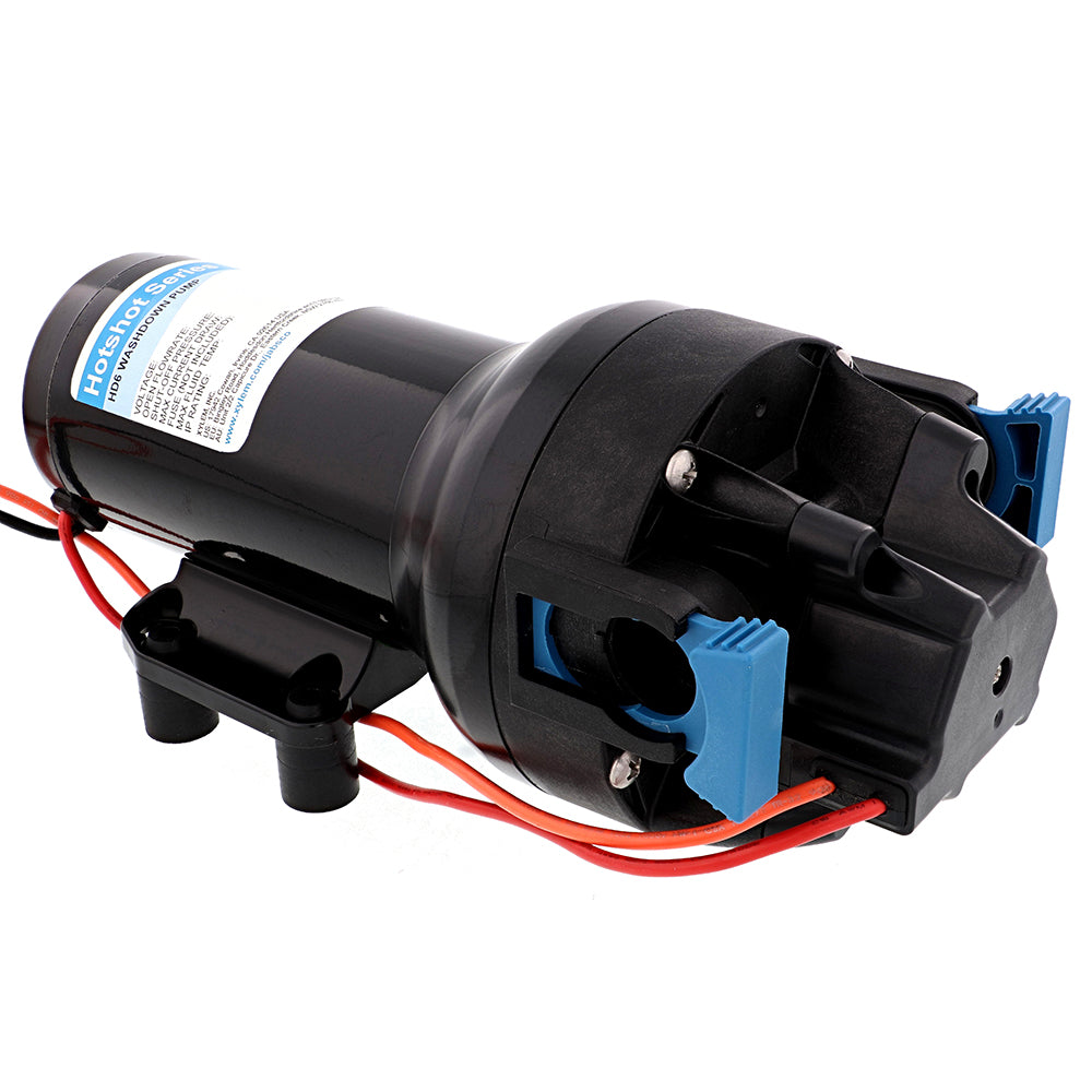 Jabsco HotShot HD6 Heavy Duty Washdown Pump w/25 HoseCoil - 12V - 6 GPM - 70 PSI