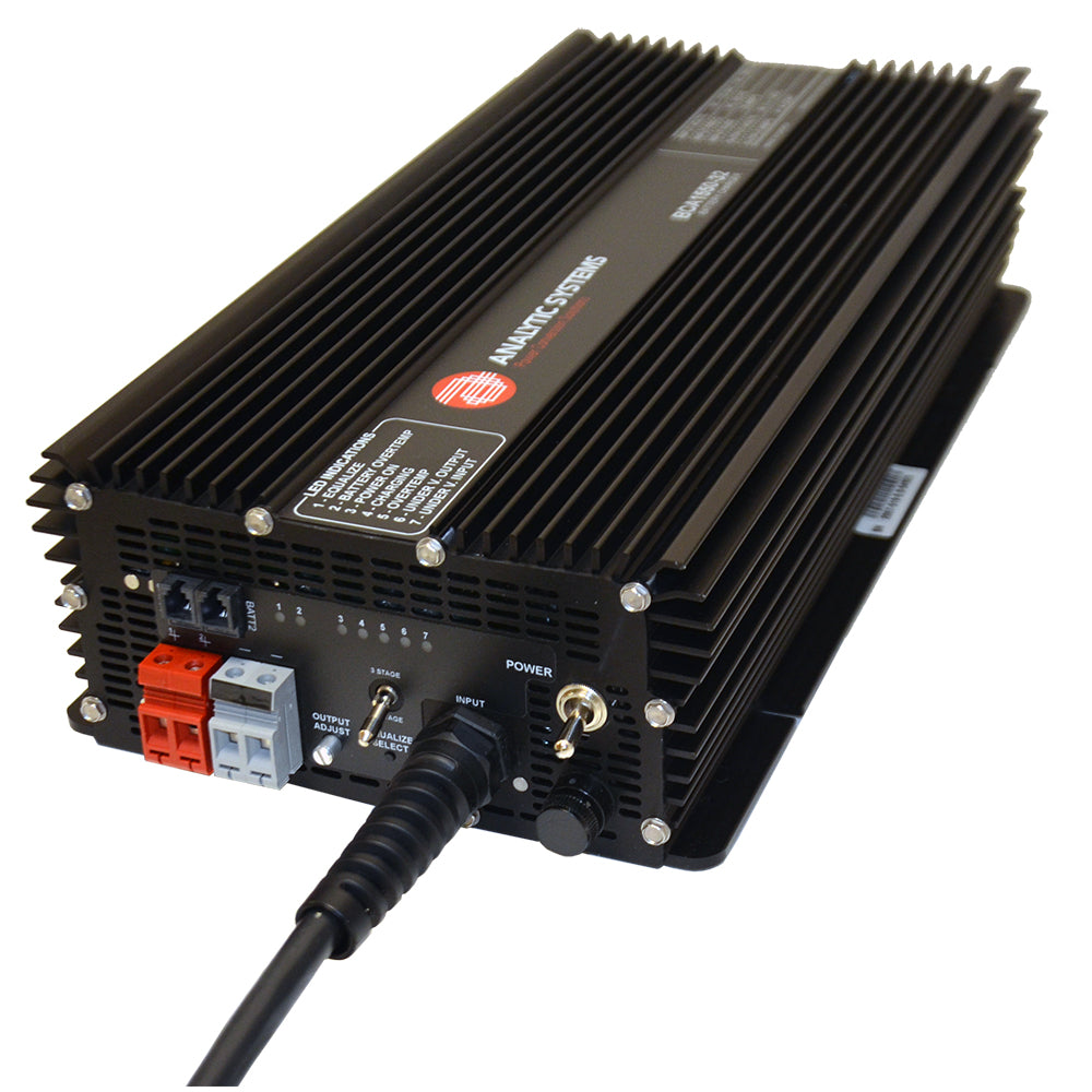 Analytic Systems AC Charger 2-Bank 55A 24V Out/110/220V In