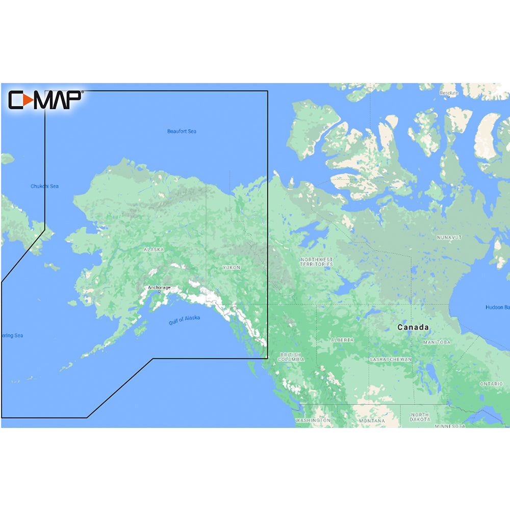 C-MAP M-NA-Y208-MS Alaska REVEAL Coastal Chart