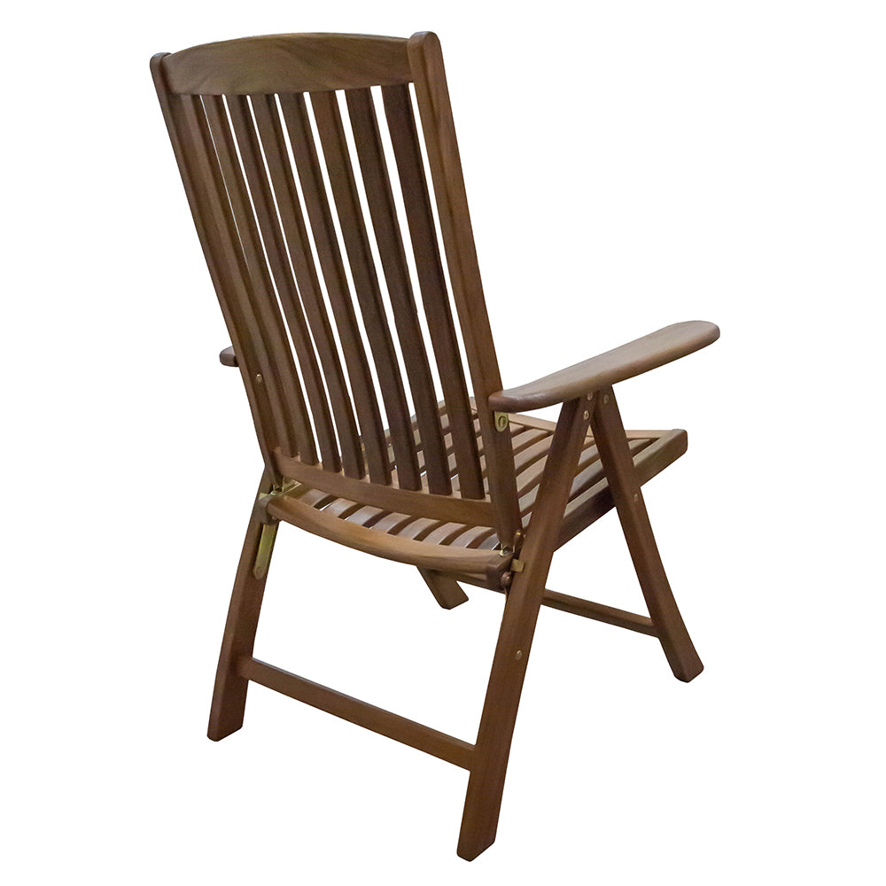 Whitecap Reclining Arm Chair - Teak