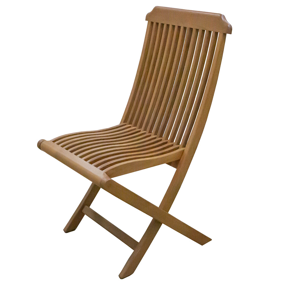 Whitecap Folding Deck Chair - Teak