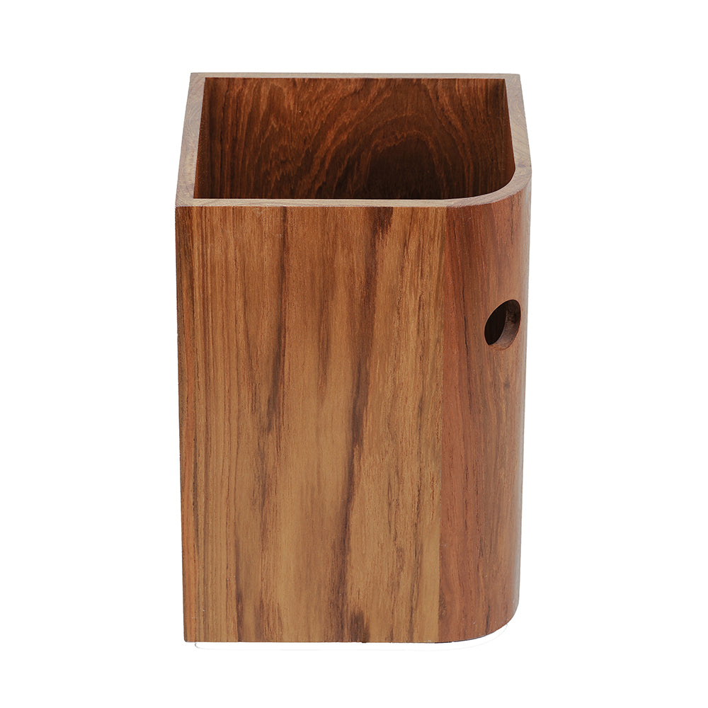 Whitecap EKA Collection Waste Basket - Teak