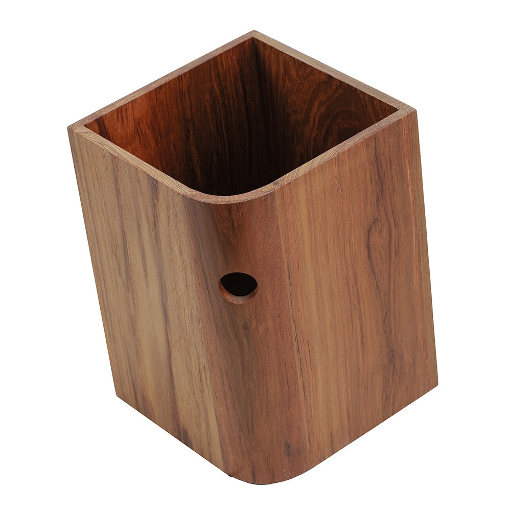 Whitecap EKA Collection Waste Basket - Teak