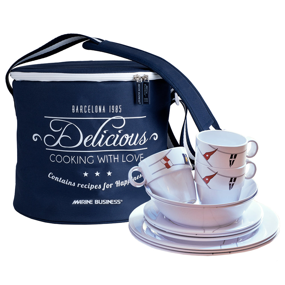 Marine Business Melamine Tableware  Basket - REGATA - Set of 16