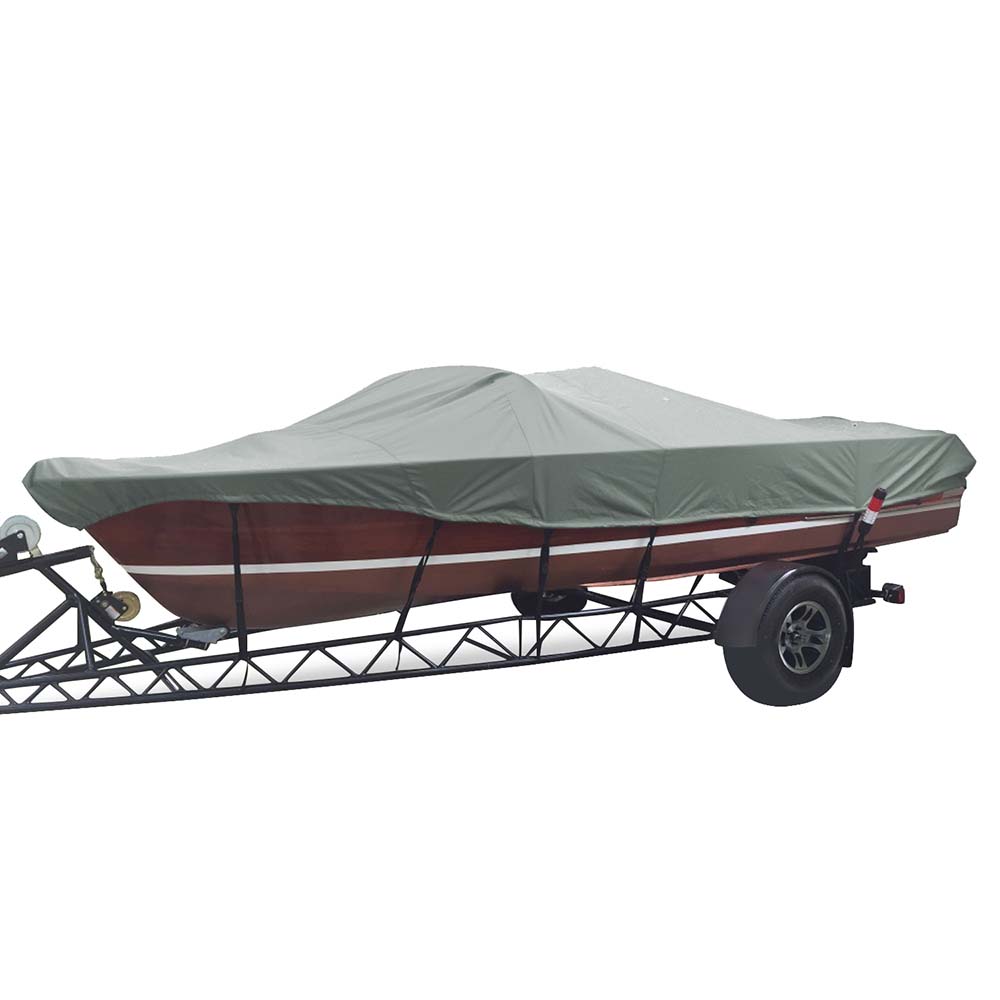 Carver Sun-DURA Styled-to-Fit Boat Cover f/21.5 Tournament Ski Boats - Grey