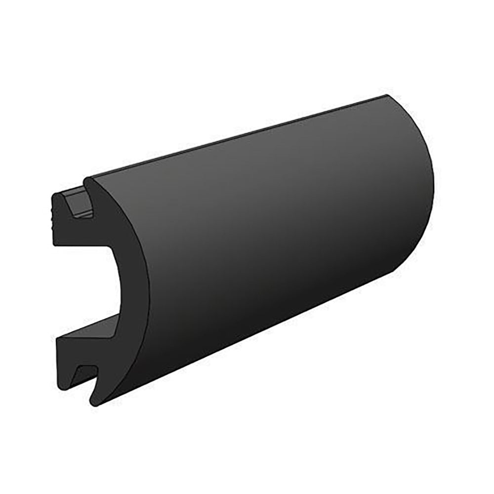 TACO 70 Flexible Black Rub Rail Insert 1-3/16" x 1/2"