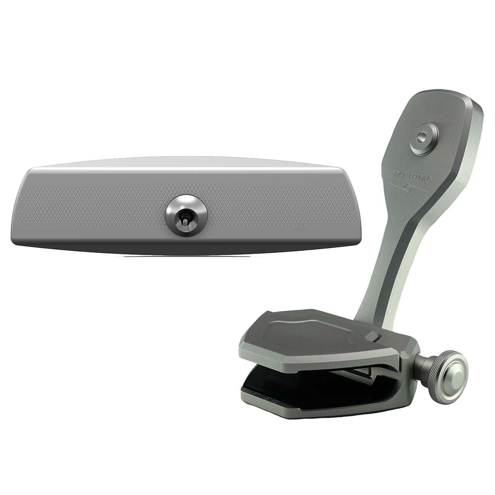 PTM Watersports Mirror/Bracket Kit w/VR-140 Elite Mirror  ZXR-300 (Titanium Grey)