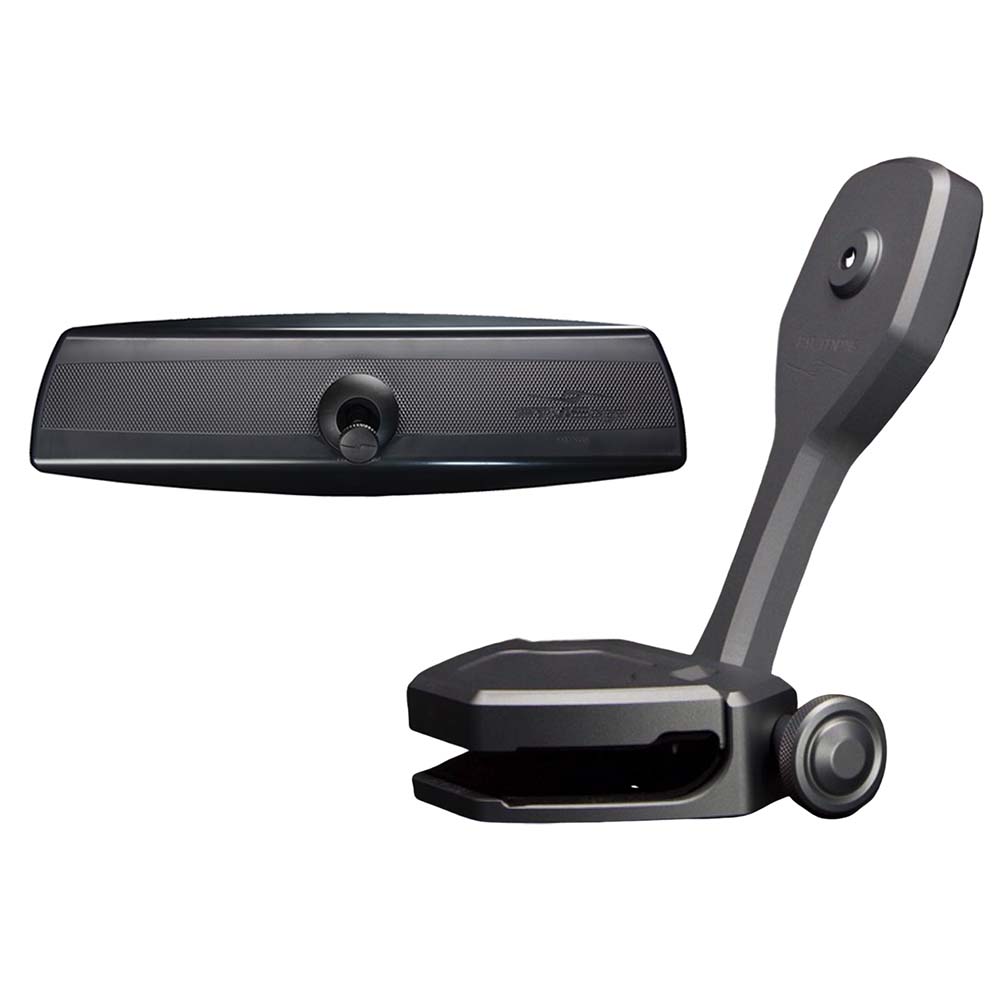 PTM Watersports Mirror/Bracket Kit w/VR-140 PRO Mirror  ZXR-360 (Titanium Grey)