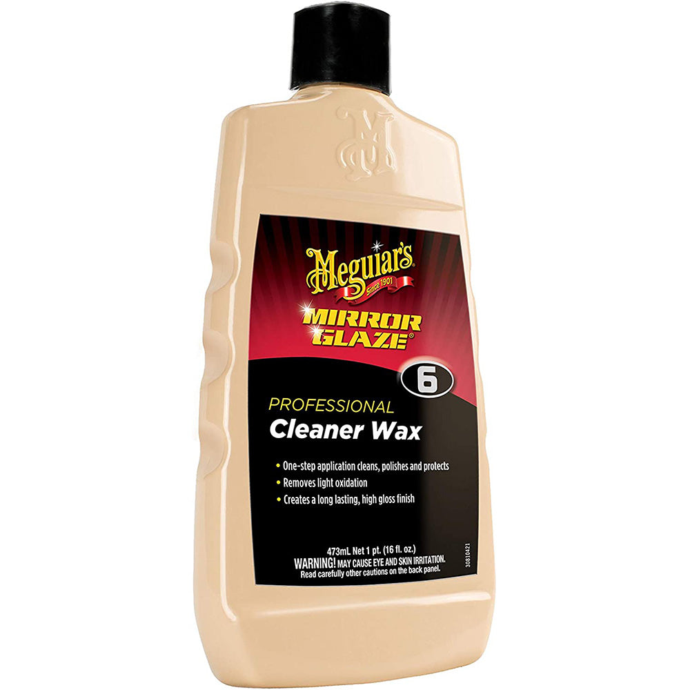 Meguiars M6 Mirror Glaze Cleaner Wax - 16oz