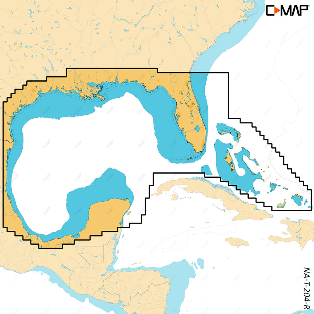 C-MAP REVEAL X - Gulf of Mexico  Bahamas