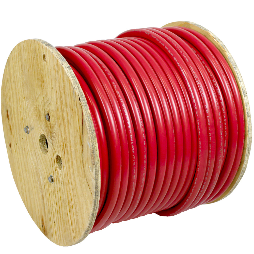 Pacer Red 4/0 AWG Battery Cable - 250