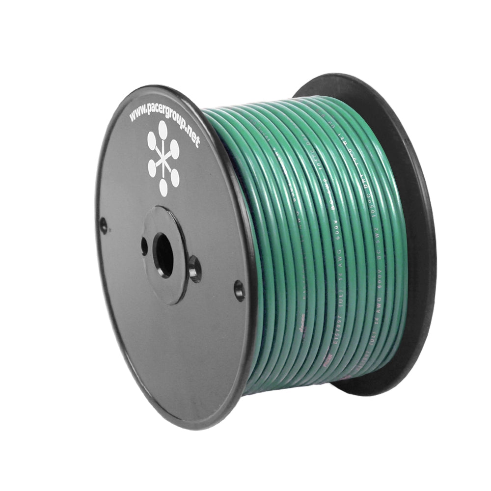 Pacer Green 16 AWG Primary Wire - 100