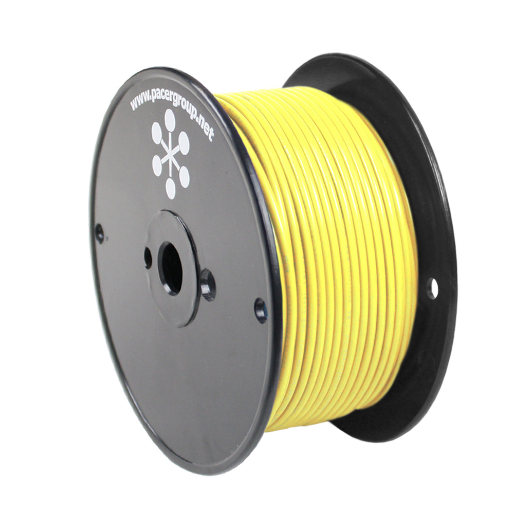 Pacer Yellow 16 AWG Primary Wire - 250