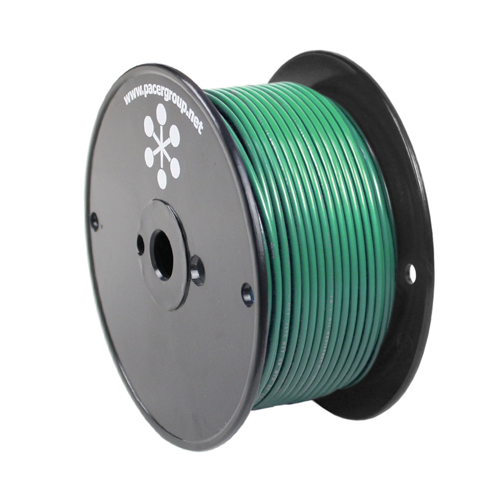 Pacer Green 14 AWG Primary Wire - 250