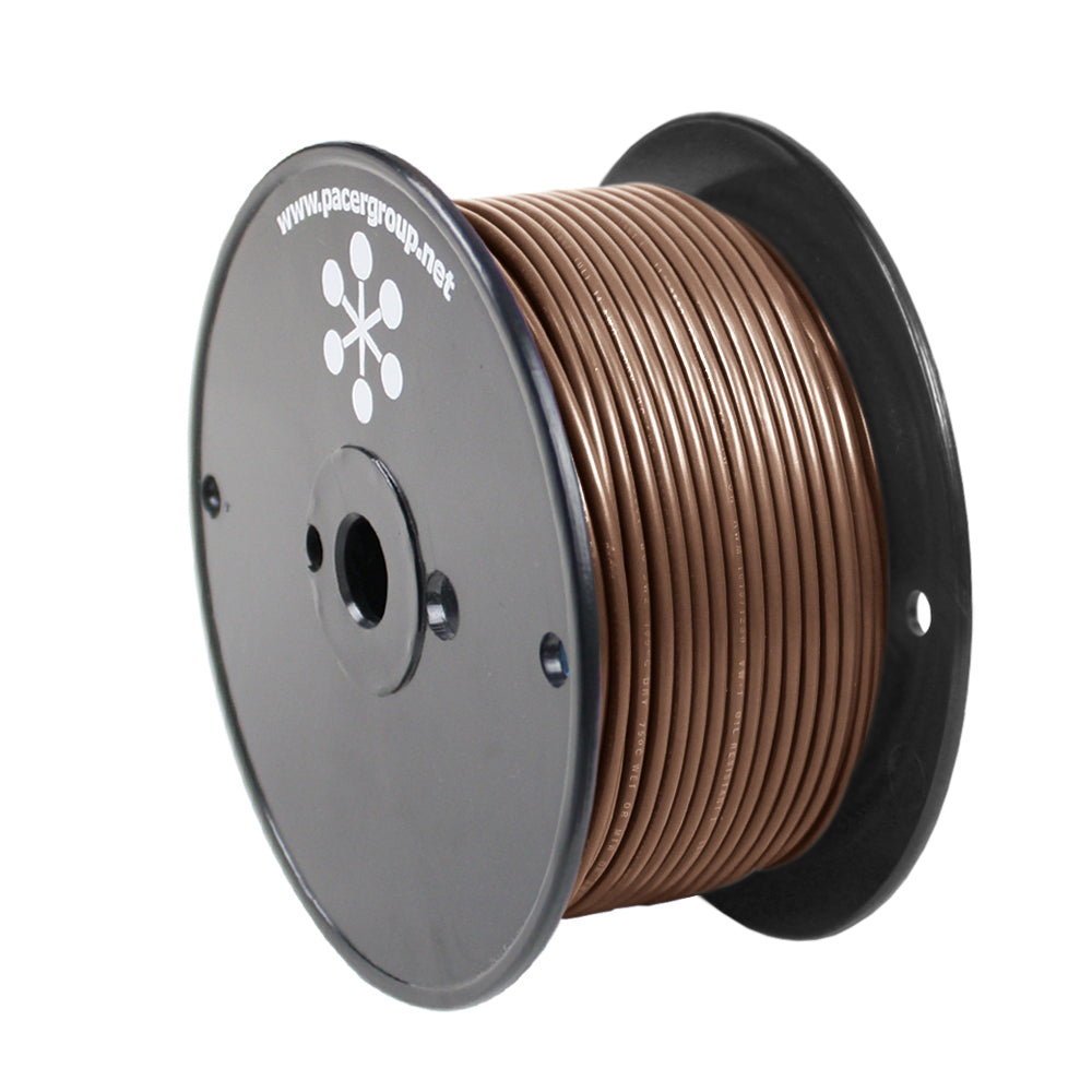 Pacer Brown 10 AWG Primary Wire - 250