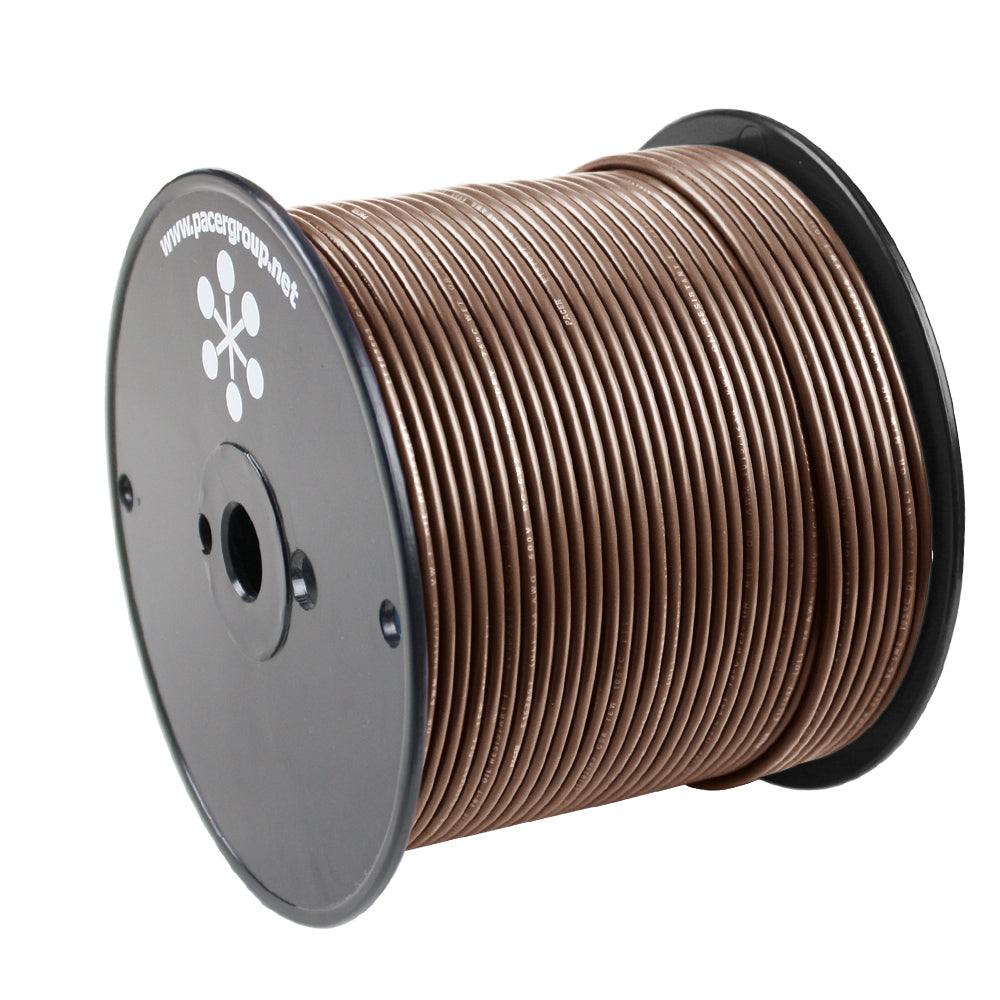 Pacer Brown 10 AWG Primary Wire - 500