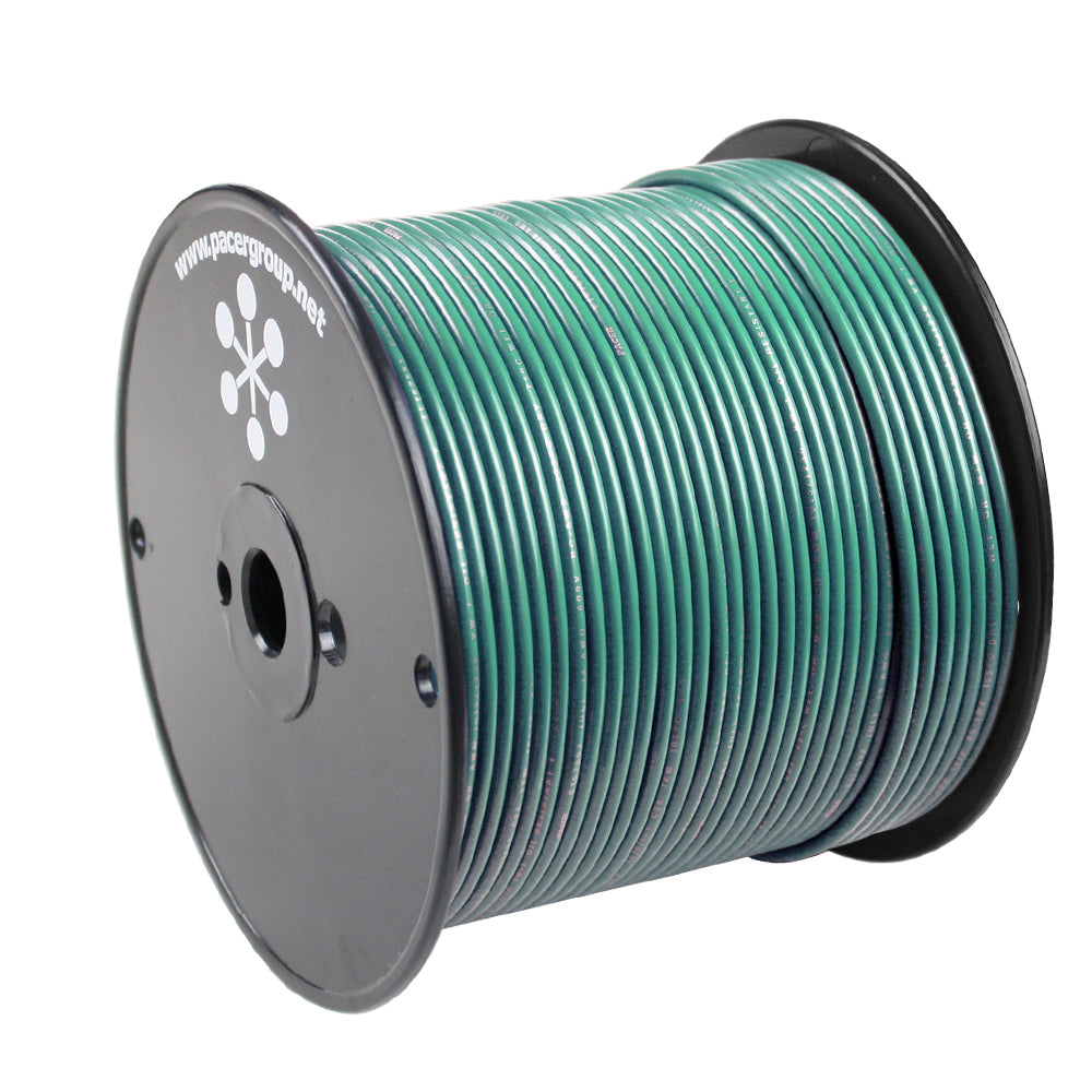 Pacer Green 10 AWG Primary Wire - 500