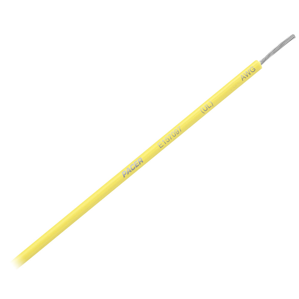 Pacer Yellow 8 AWG Primary Wire - 25